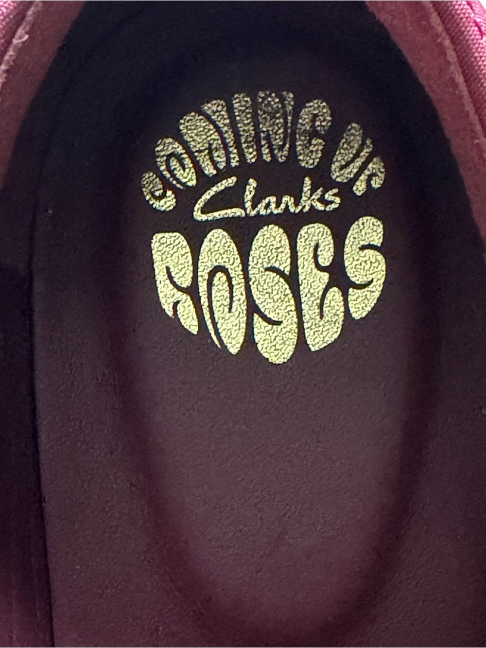 Clark’s Oxblood Oxford shoes (Coming up Roses collection) - Picture 5 of 7